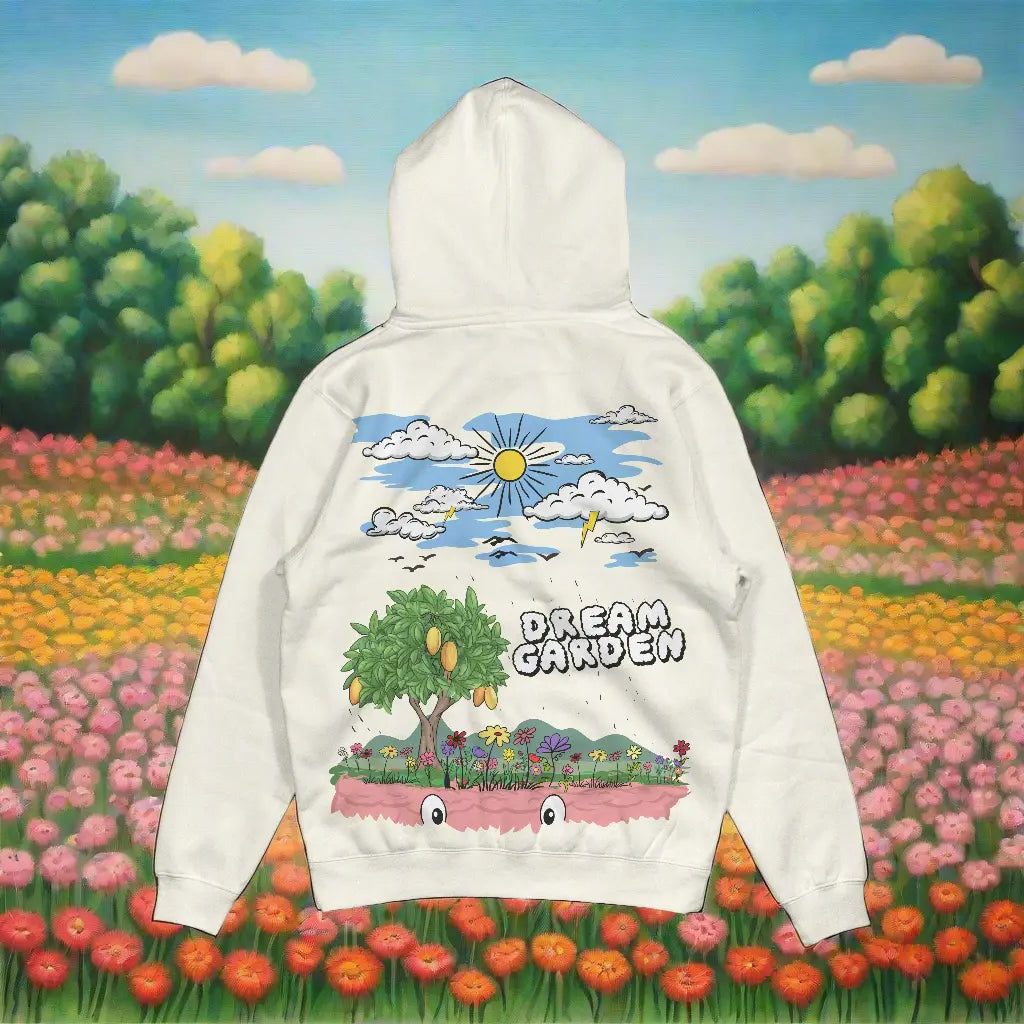 “DREAMSCAPE” MATCHING HOODED SWEATER DREAMGARDENS