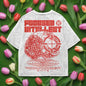 “FOCUSED INTELLECT” PREMIUM HEAVYWEIGHT TEE SHIRT DREAMGARDENS