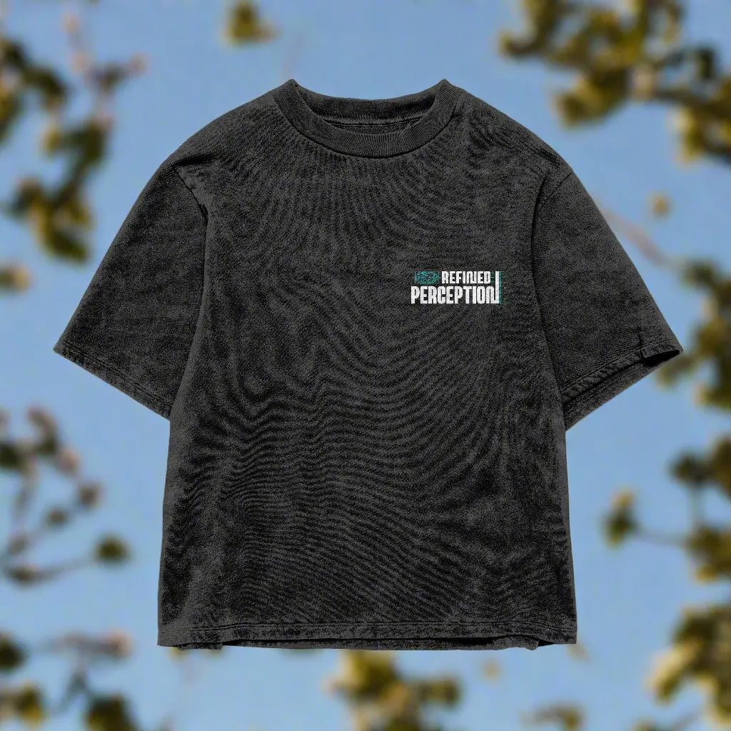 “REFINED PERCEPTION” PREMIUM HEAVYWEIGHT TEE SHIRT DREAMGARDENS